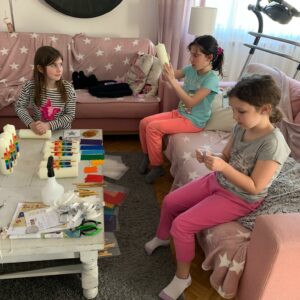 Osterkerzen im «Homeoffice»